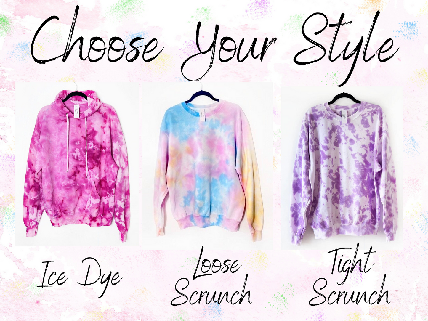 Create Your Own Tie Dye Hoodie
