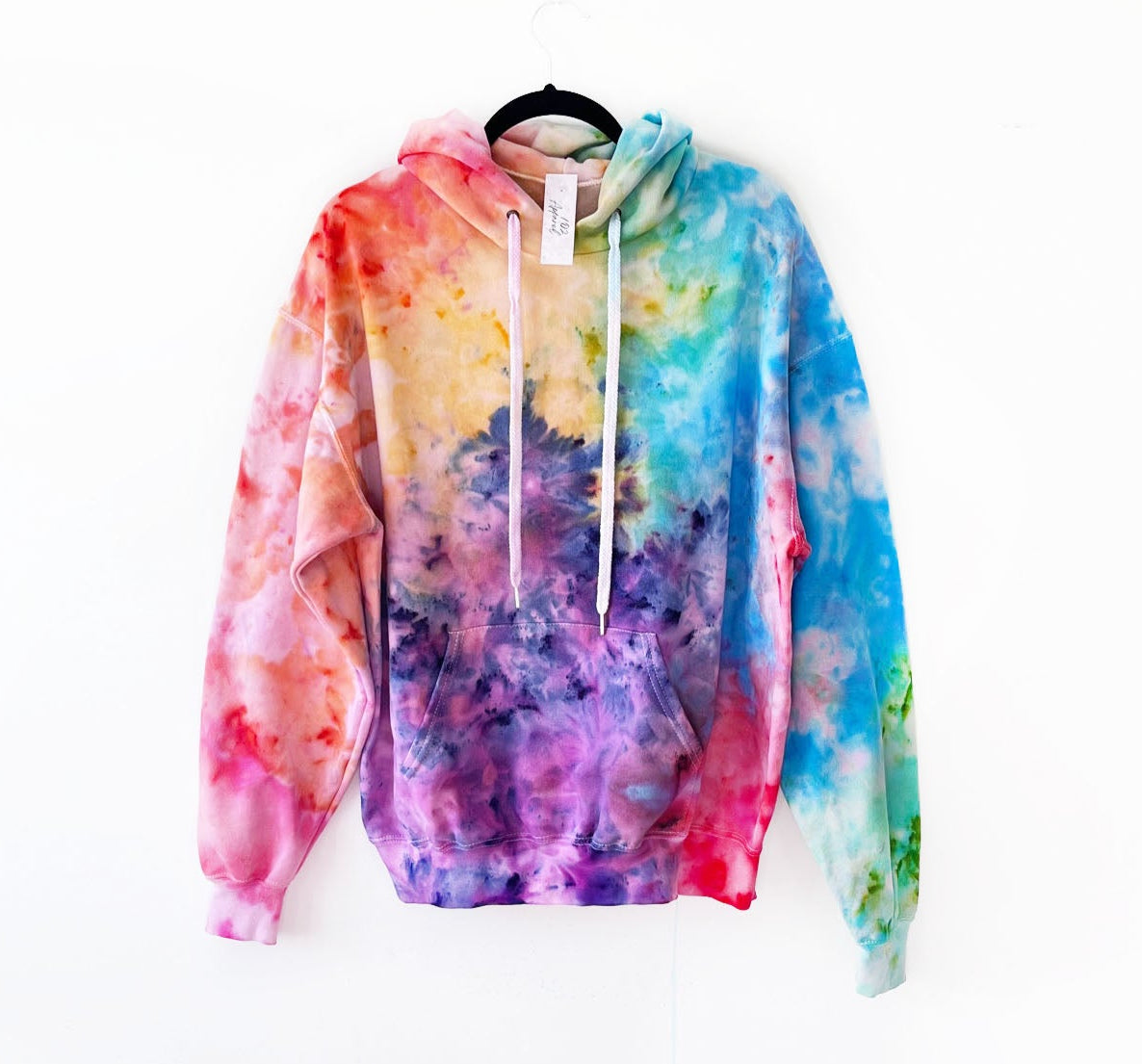 Rainbow Tie Dye Matching Hoodie & Sweatpants