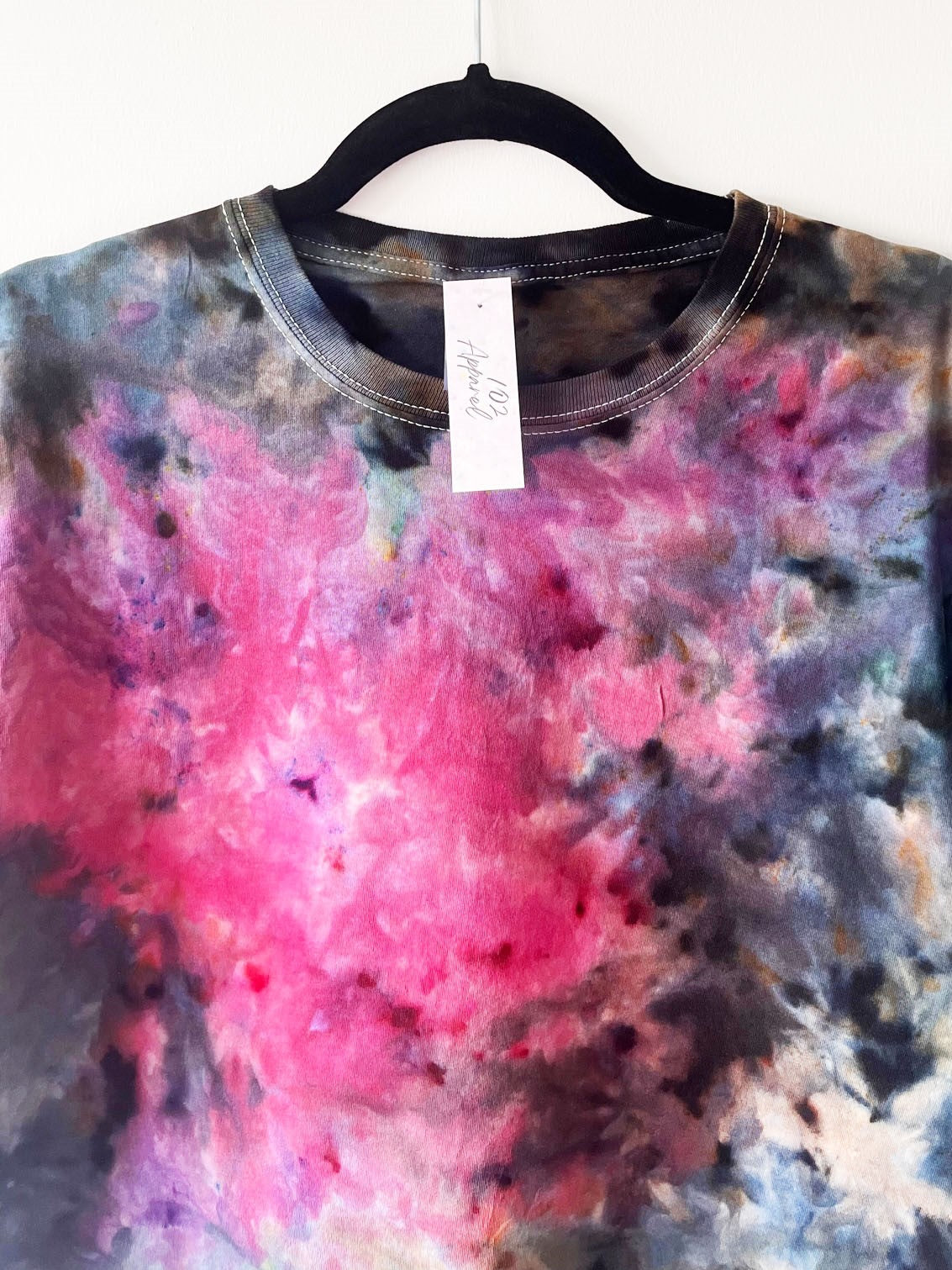 Carina Nebula Ice Tie Dye Space T Shirt