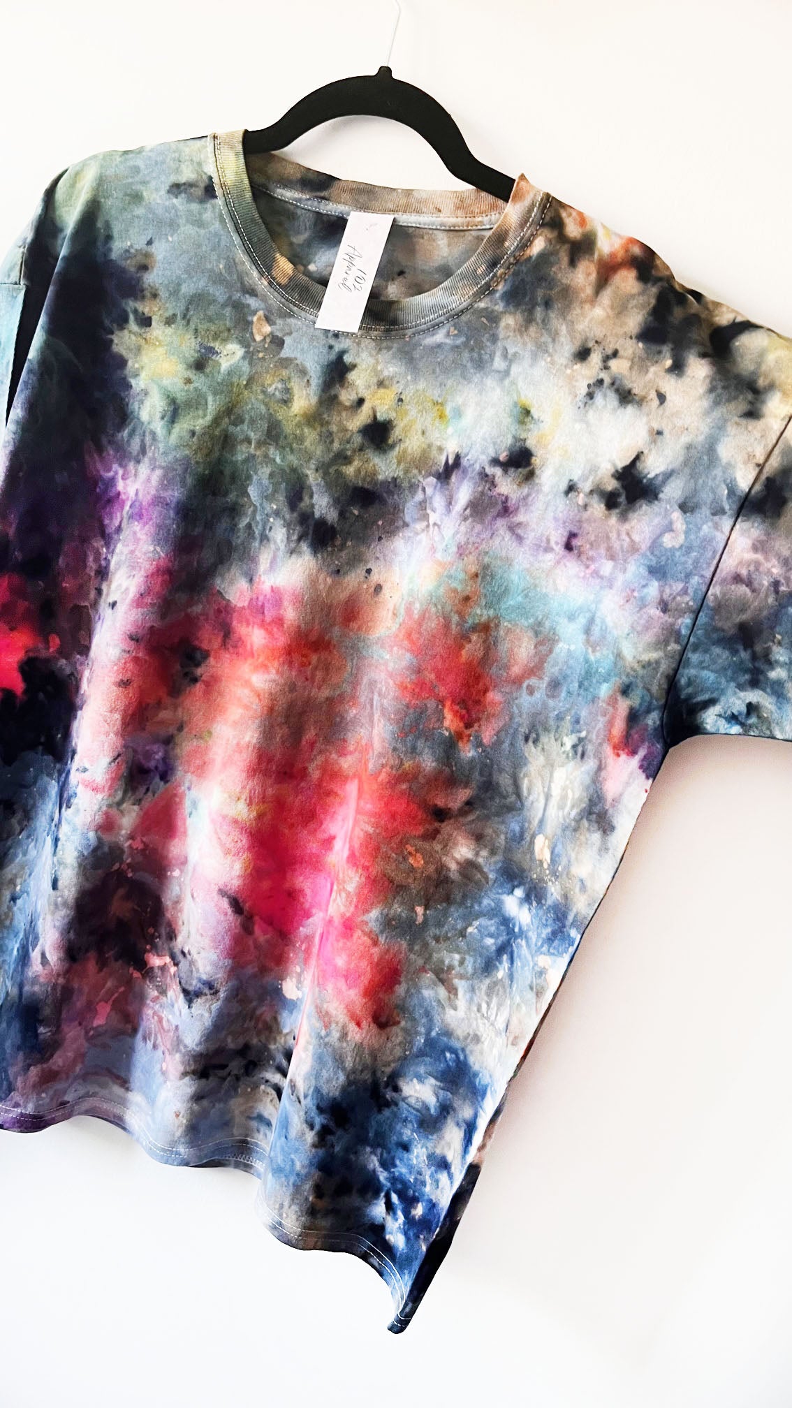 Carina Nebula Ice Tie Dye Space T Shirt