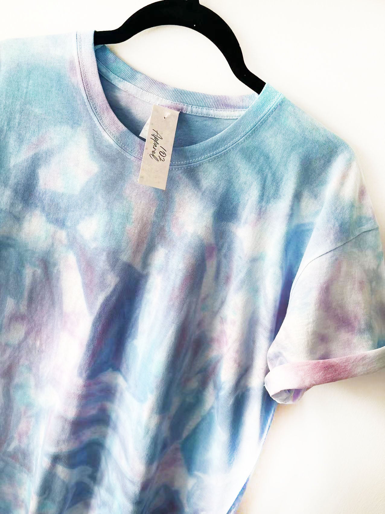 Purple Euphoria Tie Dye T Shirt